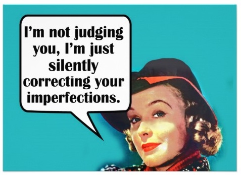 Judging people