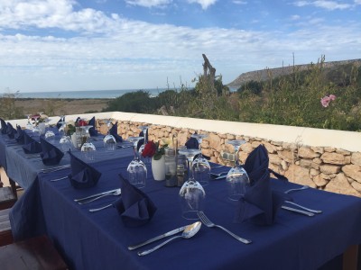 Lunch with a view in our newest location in Morocco